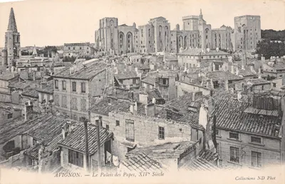 Avignon — Le Palais des Papes, XIVe Siècle — Collections ND Phot