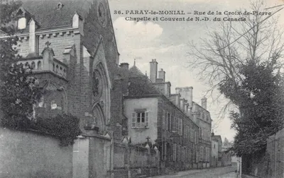 Paray-le-Monial — Chapelle et Couvent de N.-D. du Cenacle — Librairie Bouteloup-Bonnet