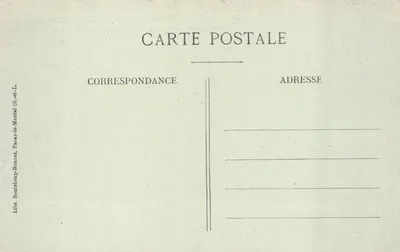 Paray-le-Monial — Chapelle et Couvent de N.-D. du Cenacle — Librairie Bouteloup-Bonnet — Verso