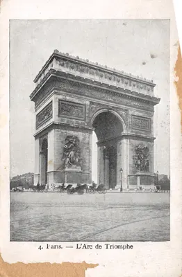 Paris — L'Arc de Triomphe — Collection du PETIT PARISIEN, N° 4