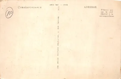 Toulon — Cap Brun — Promenada nad Morzem — wydawca ADIA IMP. — nr 11273 — Rewers