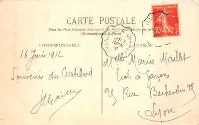 Dauphiné - Wodospad Bréda aux Sept-Laux - E.R. - n° 670 — Rewers