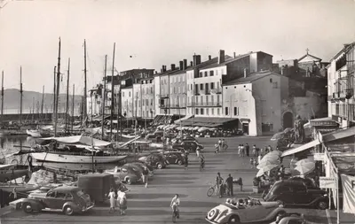 Sainte-Maxime — Les quais et ses yachts — Éditions SEPT. - Fabrication Française