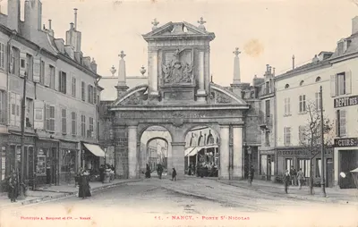 Nancy — Porte Saint-Nicolas — Phototypie A. Bergorat et Cie, Nancy