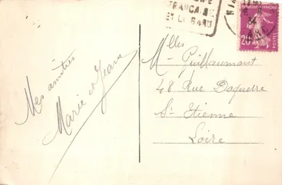 Nîmes — Le Théâtre — éditeur A.R. n°6 — Verso
