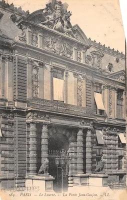 Paris — Le Louvre — La Porte Jean-Goujon — éditeur LL, n° 684