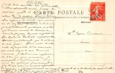 Langres — Promenade de Blanchefontaine — Librairie Mairaret — Rewers