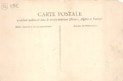 Langres - Porta Rzymska — arcady w kamieniu z inskrypcją CIVITAS ANTIOVA LINGONVM — wydawca C. Marlin Galeries Réunies de l'Est — Rewers