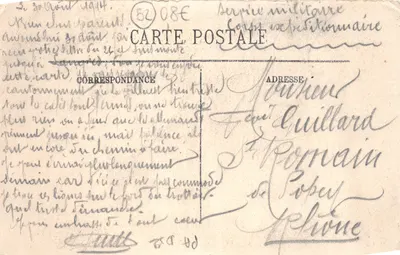 Langres — Barrage de la Liez — éditeur LL, n° 62 — Verso