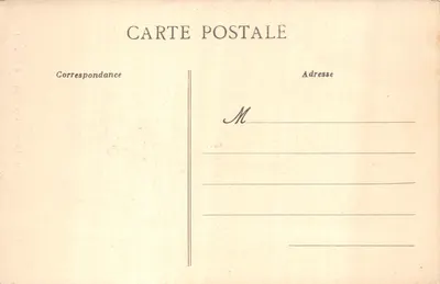 Auray - Pomnik pogrzebowy Georges de Cadoudal — wydawca Artaud-Nozais, Nantes, nr 38 — Rewers