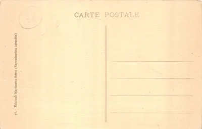 Environs de GRENOBLE — Le Col de Porte — La Prairie et le Chamechaude — Éditions Martinetto frères — Verso