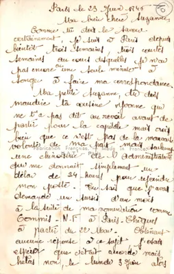Paris. Le Sacré-Cœur — vue panoramique depuis les marches du montmartre, éditeur imprimeur non identifié, n°19 — Verso