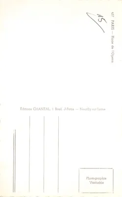 오페라 가니에르 — 건물 외관의 전경 — Éditions CHANTAL, 번호 457 — 뒷면