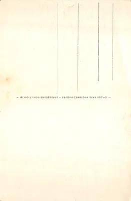 Douarnenez — Der Hafen — Verlag Cie des Arts Photomécaniques, Straßburg — Rückseite
