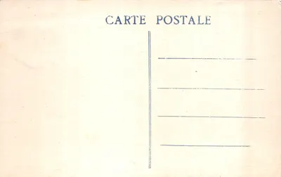 Palais de Rambouillet — Vue prise façade Est — coll. Grossard n°40 — Verso
