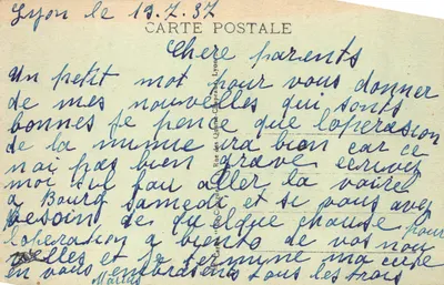 LYON - Préfecture du Rhône — éditeur Cartes des Ojane-Chapais, n° 34 — Verso