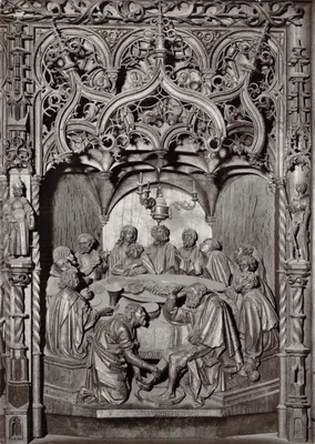 Hans Brüggemann - Eichenholz und Fußwaschung Petri — Kunstverlag Voigt, Inh. G. Schultz, Niederer Fläming