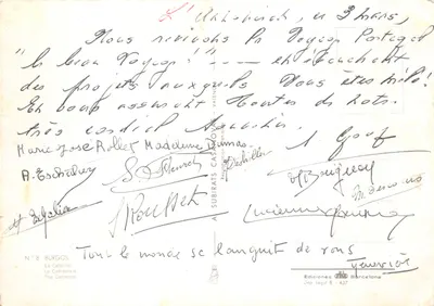 burgos — 대성당 — 에디터 A. SUBIRATS CASABLANCA, n°8 — 뒷면