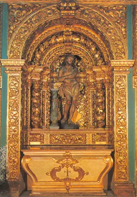 Capela Dourada — SENHOR À COLUNA — éditeur BRASIL TURÍSTICO, n° E-3369