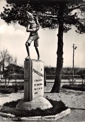 Ancona — Monumento a Pinocchio — Fotostampa Angeli - Terni