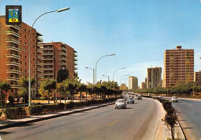 Madrid — Avenue de l'Amérique — Éditeur Dominguez