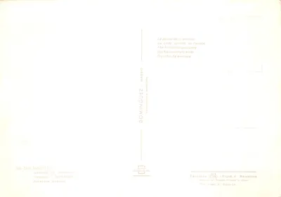 Madrid — Avenue de l'Amérique — Éditeur Dominguez — Verso