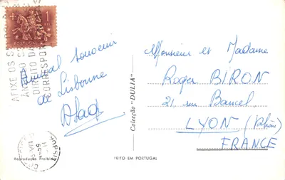 Lisbona — Bazylika Estrela — wydawca DULIA — Rewers