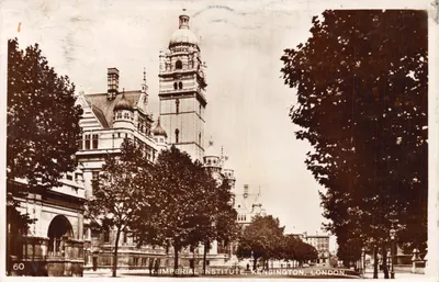 Imperial Institute, Kensington, London — Verlag 'C. Imperial Institute, Kensington, London' und Seriennummer 60