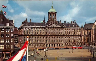 Amsterdam — Palais Royal, Dam — éditeur Krüger, n° 935/18