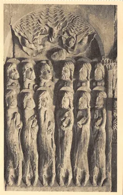 Relief de la Venda del Espíritu Santo — Claustro de Santo Domingo de Silos — éditeur HAUSER Y MENET-MADRID