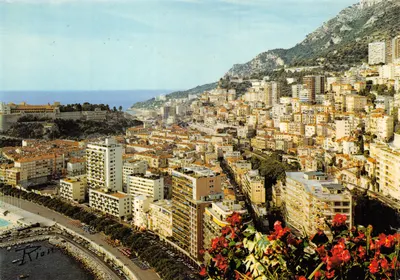 Vue générale de Monaco — Palais Princier — éditeur A. Rion, n° 36/8.2