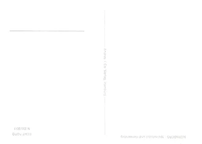 ニュルンベルク — 城市の橋と城 — Andres + Co. Verlag, Hamburg — 裏面
