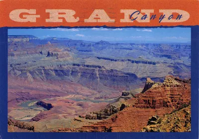 Grand Canyon — vue depuis le South Rim — éditeur Smith-Southwestern, Inc. n°1482