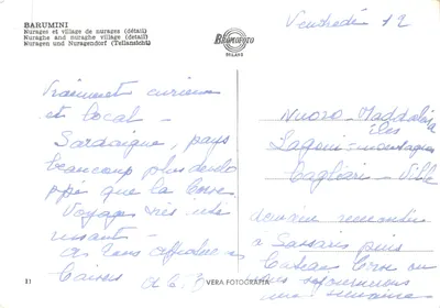 Barumini - Nuraghe i nuragiczne osiedle - Partikularny — Rewers
