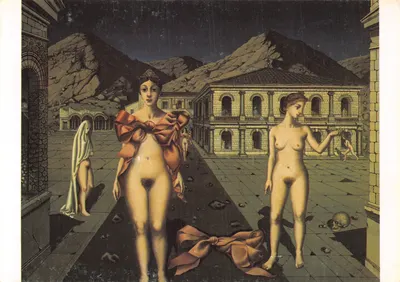 Paul Delvaux — Les nœuds roses (1897) — éditeur Druuk, De Coker, Antwerpen