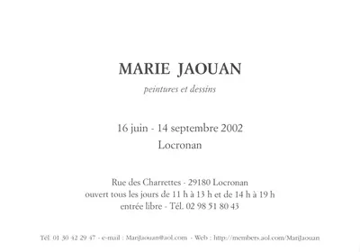 漁船 — 港の風景 — 出版元 MARIE JAOUAN — 裏面