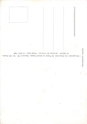 Pieds dans l'eau — scène humoristique — éditeur Marcel Vaysse, n° 020.201 — Verso