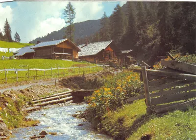 Berghütten — Bergkabinen — Verlag Franz Milz Verlag, Füssen-Algau, Nr. 206/873