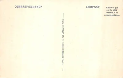 Alger — Le Théâtre et Place de la République — LL, n° 477 — Verso