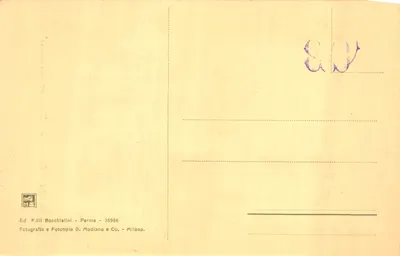 Parma - Battistero - L'interno (XIIIe siècle) — éditeur F.III Bocchialini - Parma - 35986 — Verso