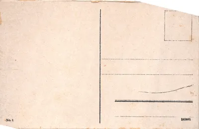 Köln — panoramica rzeki z katedrą — Rheinpanorama, wydawca nieznany, nr seryjny Nr 1 — Rewers
