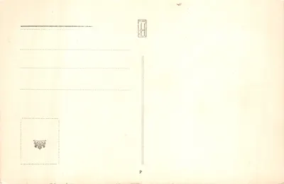 Scheveningen - Gevers Deijenootplein — widok panoramiczny z tramwajem i samochodami z epoki, wydawca 'PHILCO' wypisany na dole — Rewers