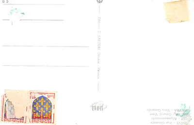 Genf — Allgemeiner Blick — Verlag Editions C. SARTORI, Genf — Rückseite
