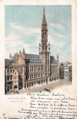 Bruxelles — L'hôtel de ville — Dr. Trenkler Co., Leipzig, n°11843