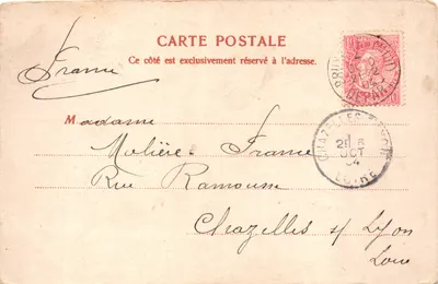Bruxelles — L'hôtel de ville — Dr. Trenkler Co., Leipzig, n°11843 — Verso