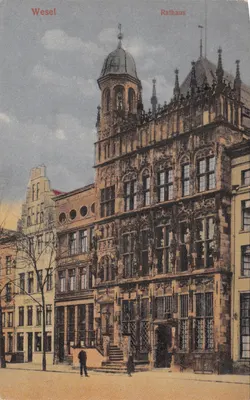 Wesel — Rathaus (Hôtel de ville) — éditeur : Oramos Kanzelstadt