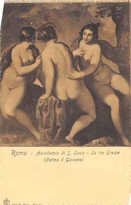 Roma - Accademia di S. Luca - Le tre Grazie (Palma il Giovane)