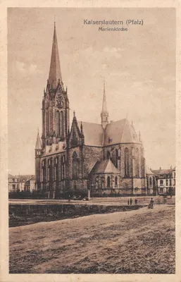 Kaiserslautern (Pfalz) — Marienkirche, éditeur non visible