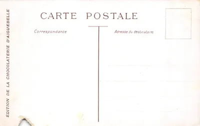 Vue de Locarno — depuis un balcon à arcades — éditeur ÉDITION DE LA CHOCOLATERIE D'AIGUEBELLE — Verso