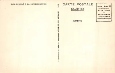 FES. — Zaouïa de Moulay-Idris. Le tronc des offrandes — éditeur LL, n° 32 — Verso